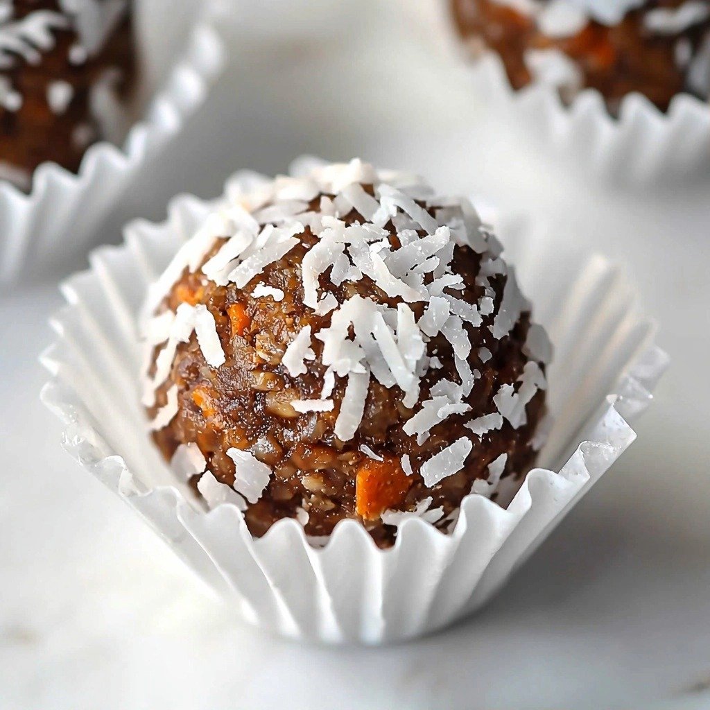 Carrot Cake Energy Balls - step by step
