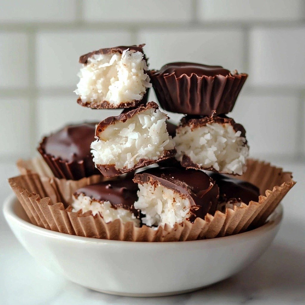 Healthy Almond Joys - featured image