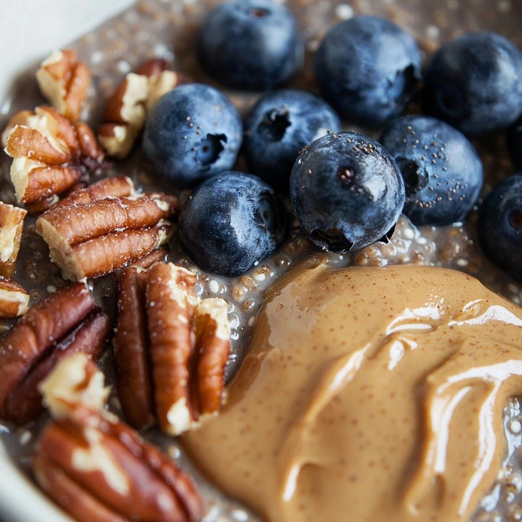 Warm Chia & Flax Pudding - step by step