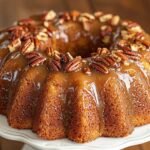 Pecan Upside Down Cake - featured image