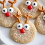 Christmas Reindeer Cookies - featured image