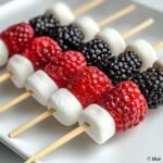 American Flag Fruit Skewers - featured image