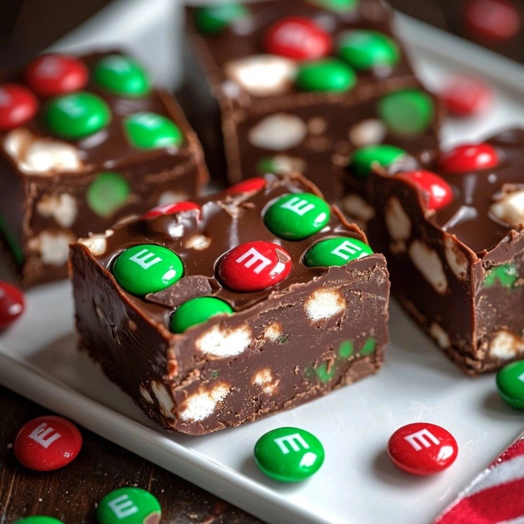 M&M's Marshmallow Dream Bars - featured image