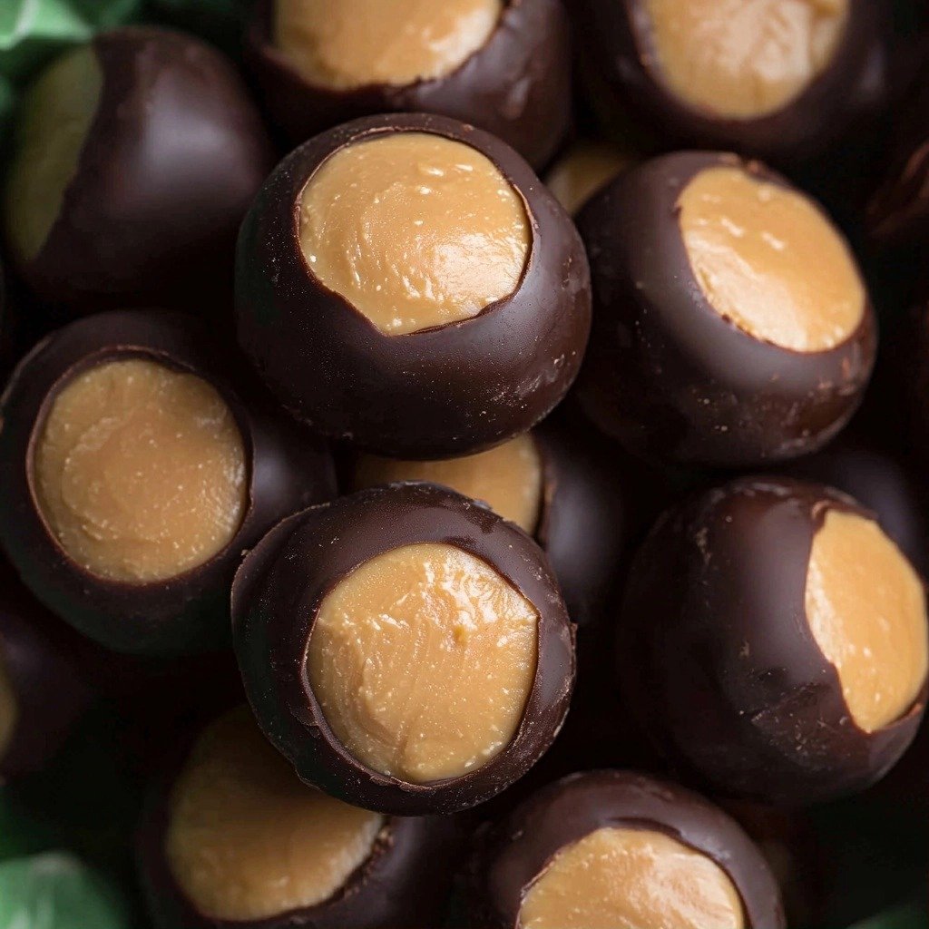 Homemade Peanut Butter Balls (Buckeye Balls) - featured image