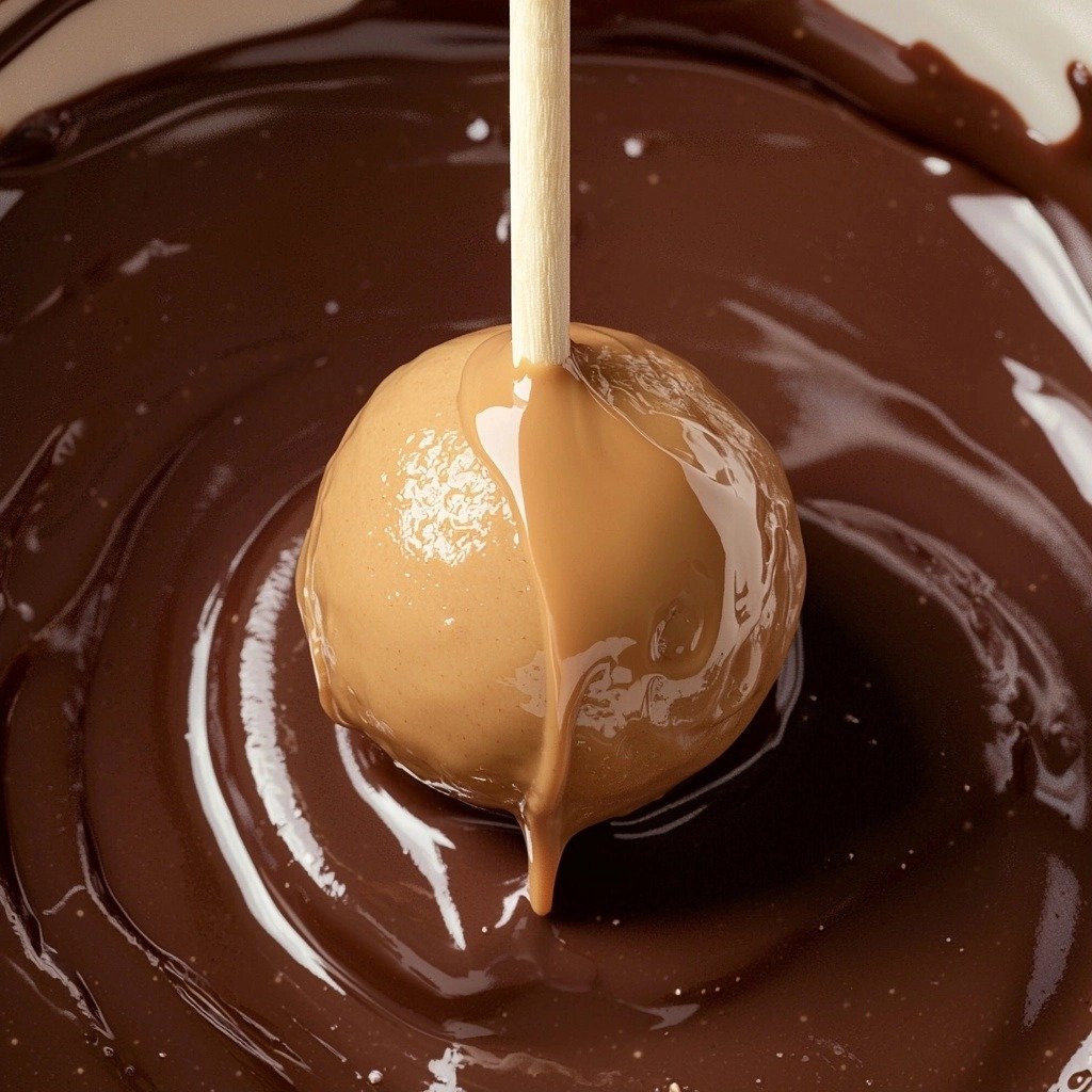 Homemade Peanut Butter Balls (Buckeye Balls) - step by step