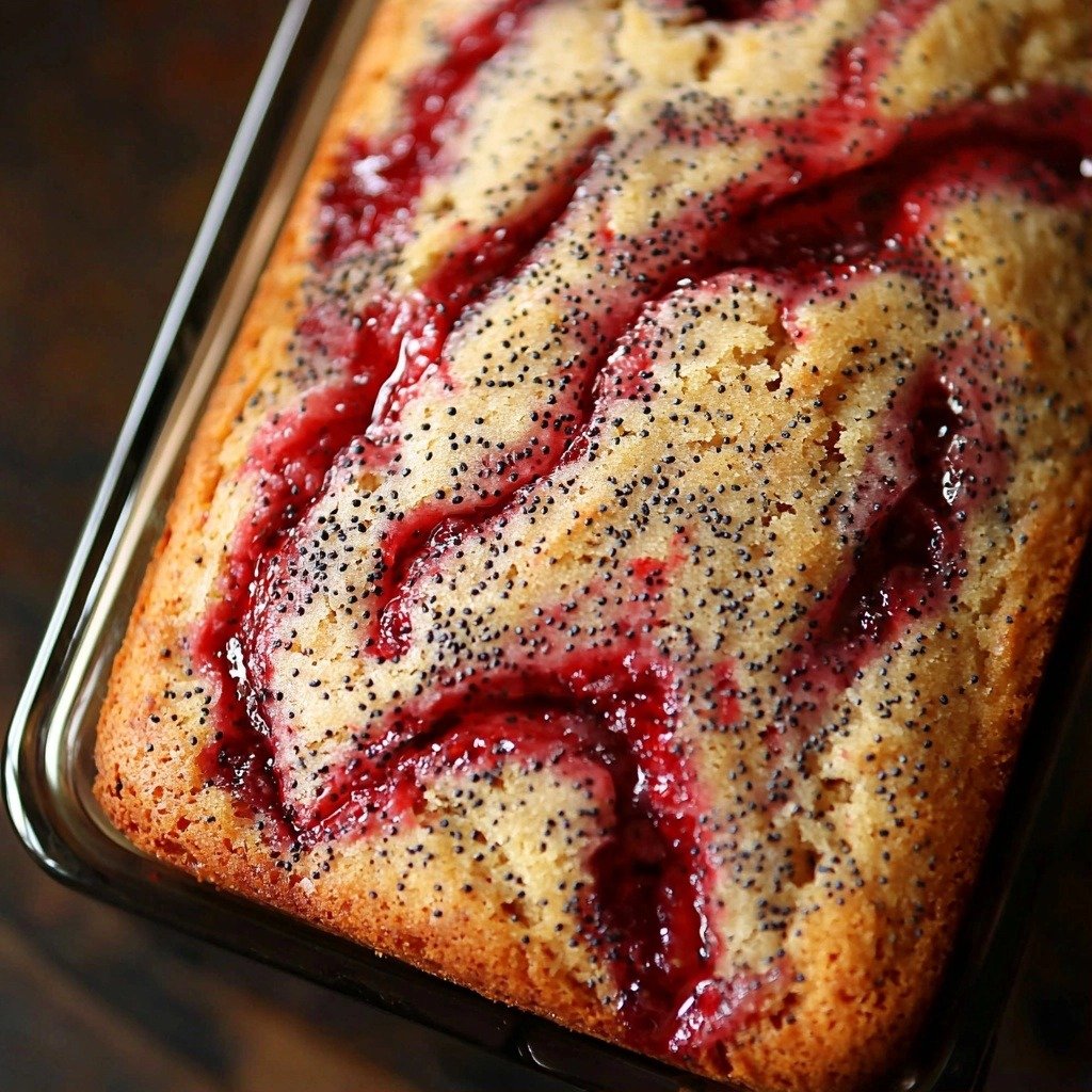 Cherry Almond Poppyseed Quick Bread - featured image