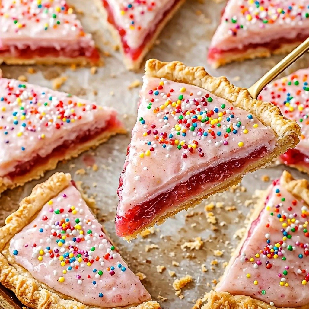 Giant Pop Tart Recipe - - step by step
