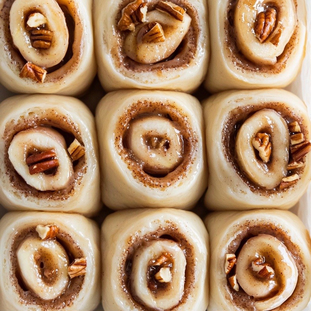 Soft-Baked Apple Cinnamon Rolls - step by step