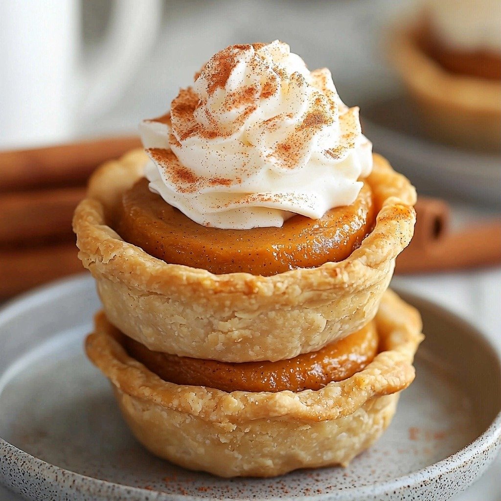 Mini Pumpkin Pies - featured image