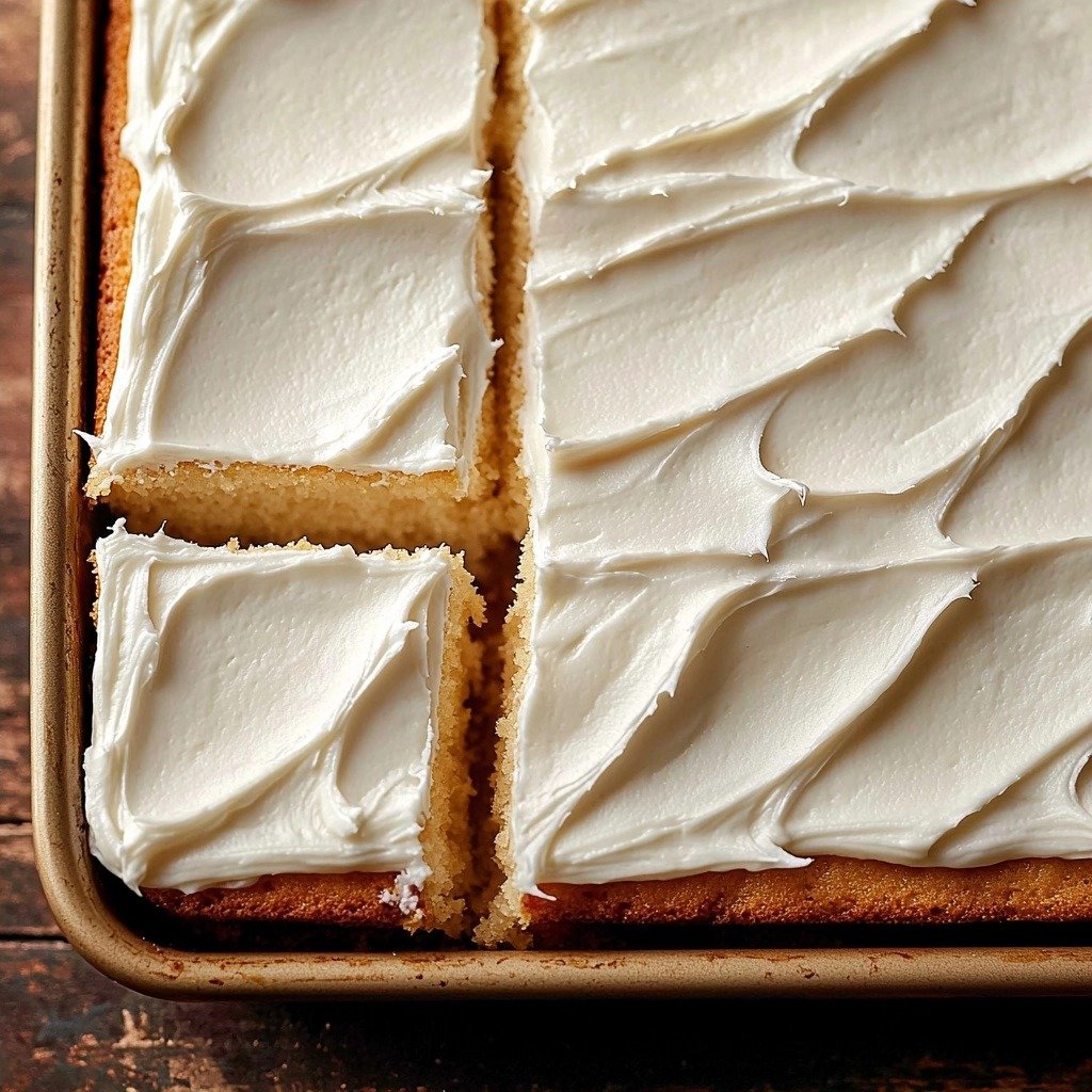 Sheet Pan Libby's Pumpkin Bars - finished dish
