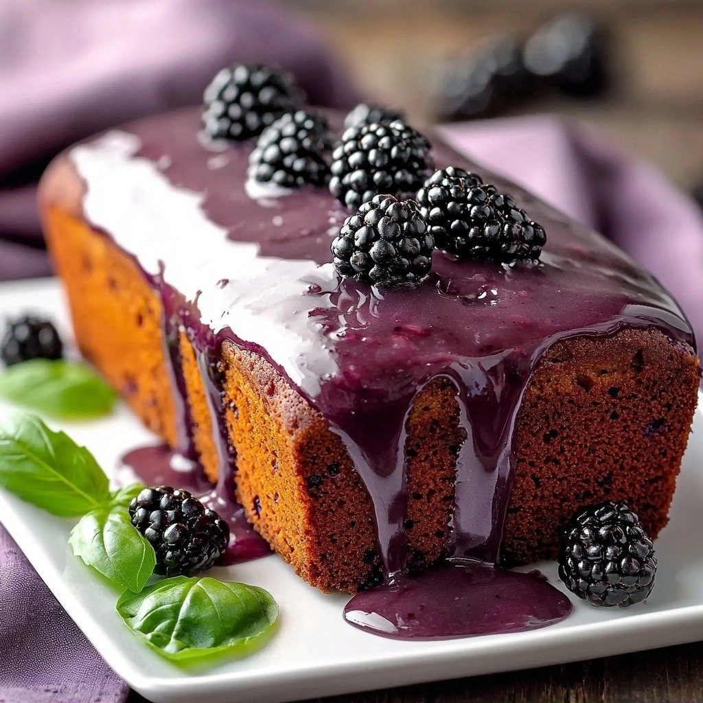 Blackberry Pound Cake Recipe - featured image