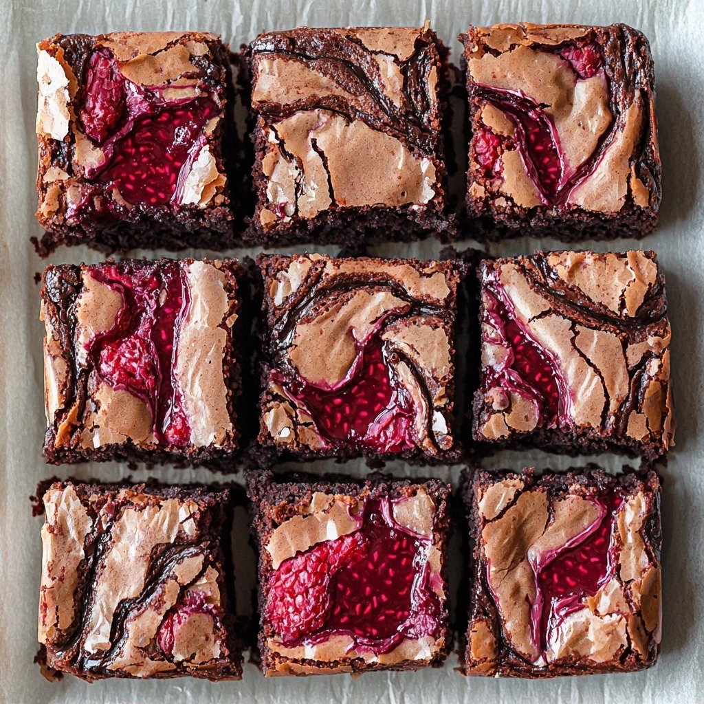 Raspberry Brownies - featured image