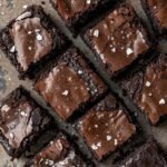 Fudgy Dark Chocolate Zucchini Brownies Recipe - featured image