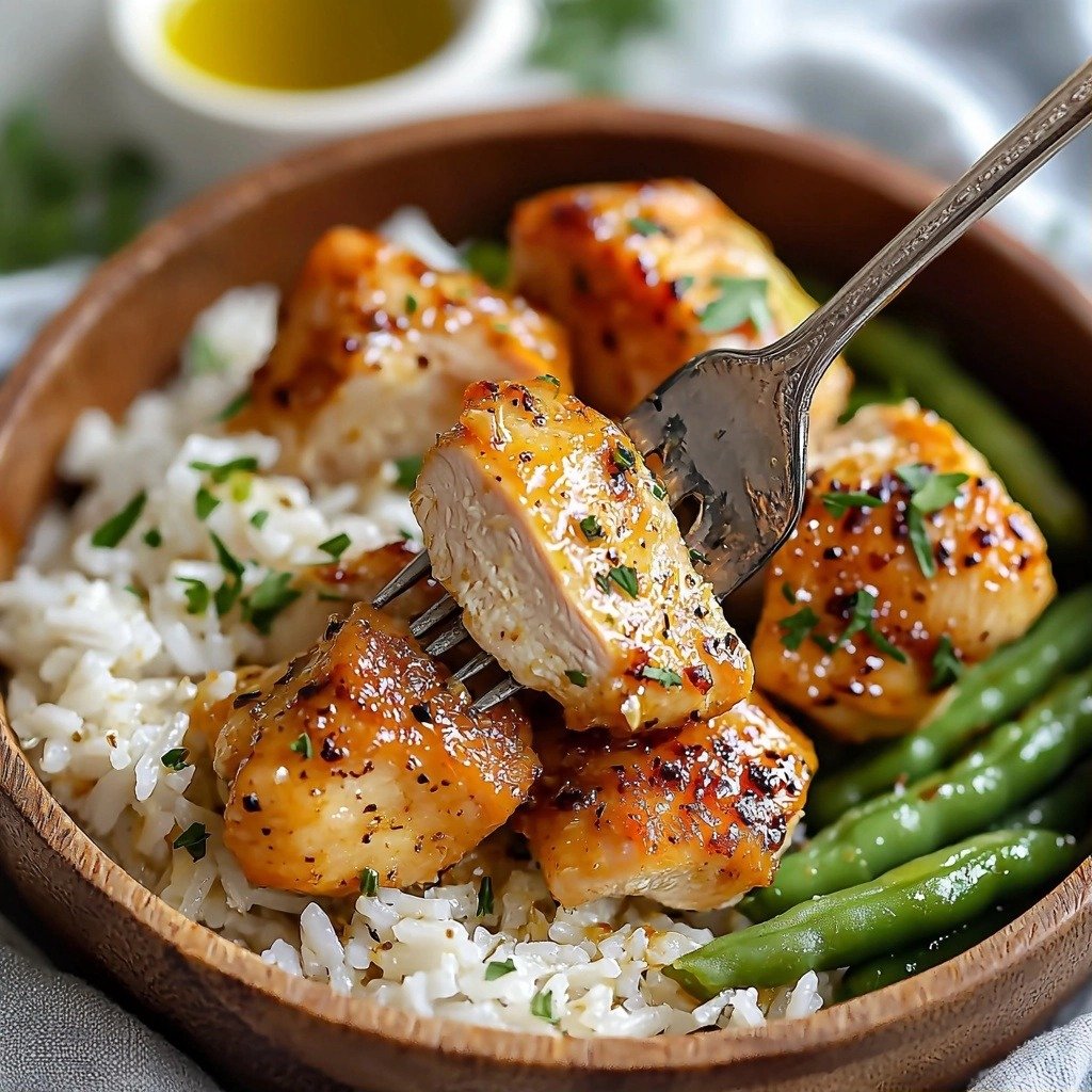 Best Honey Mustard Chicken Bowls - step by step