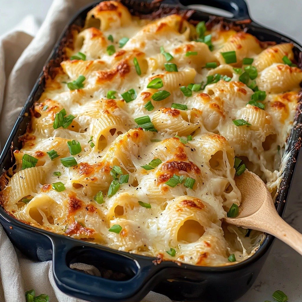 Baked Crab Pasta - step by step