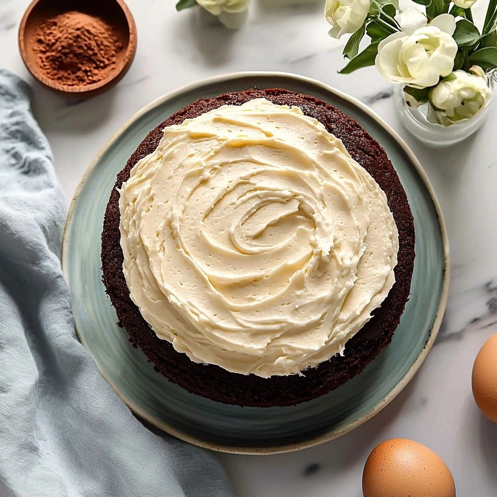 Dark Guinness Chocolate Cake - step by step