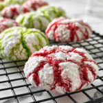 Christmas Crinkle Cookies