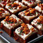 Gingerbread Cookie Bars