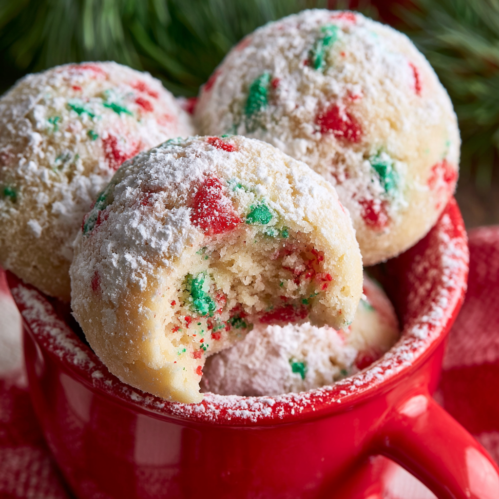 Snowball Cookie Recipe - step by step