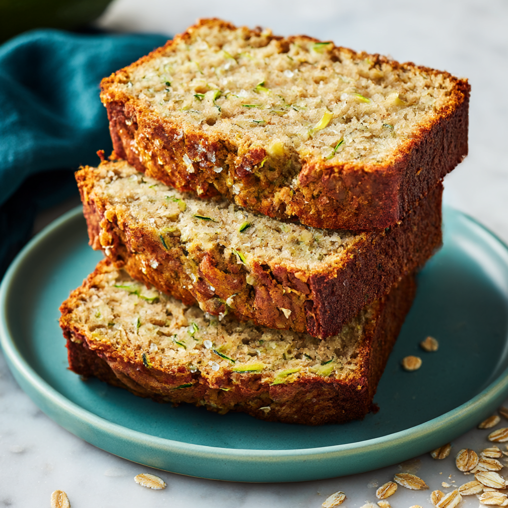 Simple Whole Wheat Banana Zucchini Bread