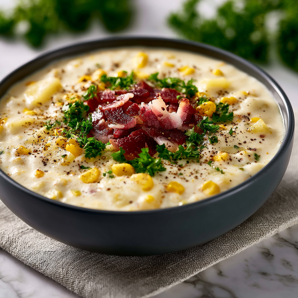 Comforting Instant Pot Corn Chowder - step by step